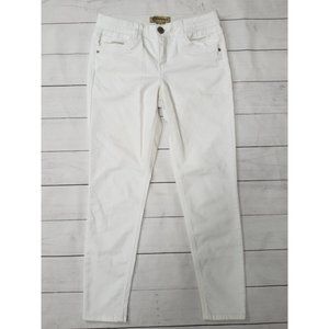 Democracy White Ab Technology White Skinny Jeans